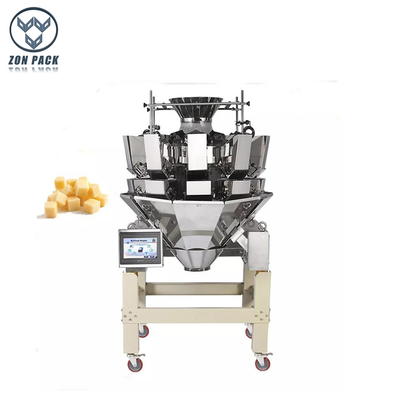 CE certification 10 heads 2.5L combination scale cheese multihead weigher