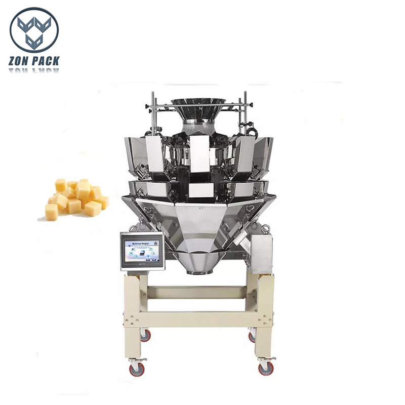 CE certification 10 heads 2.5L combination scale cheese multihead weigher