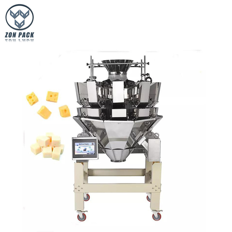 CE certification 10 heads 2.5L combination scale cheese multihead weigher