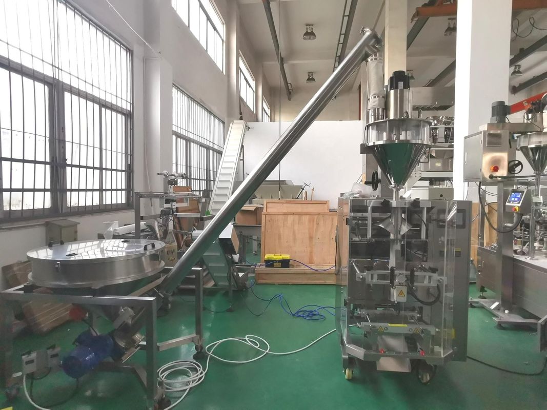 304SS Food Grade Vertical Form Fill Seal Packaging Machine Fully Automatic