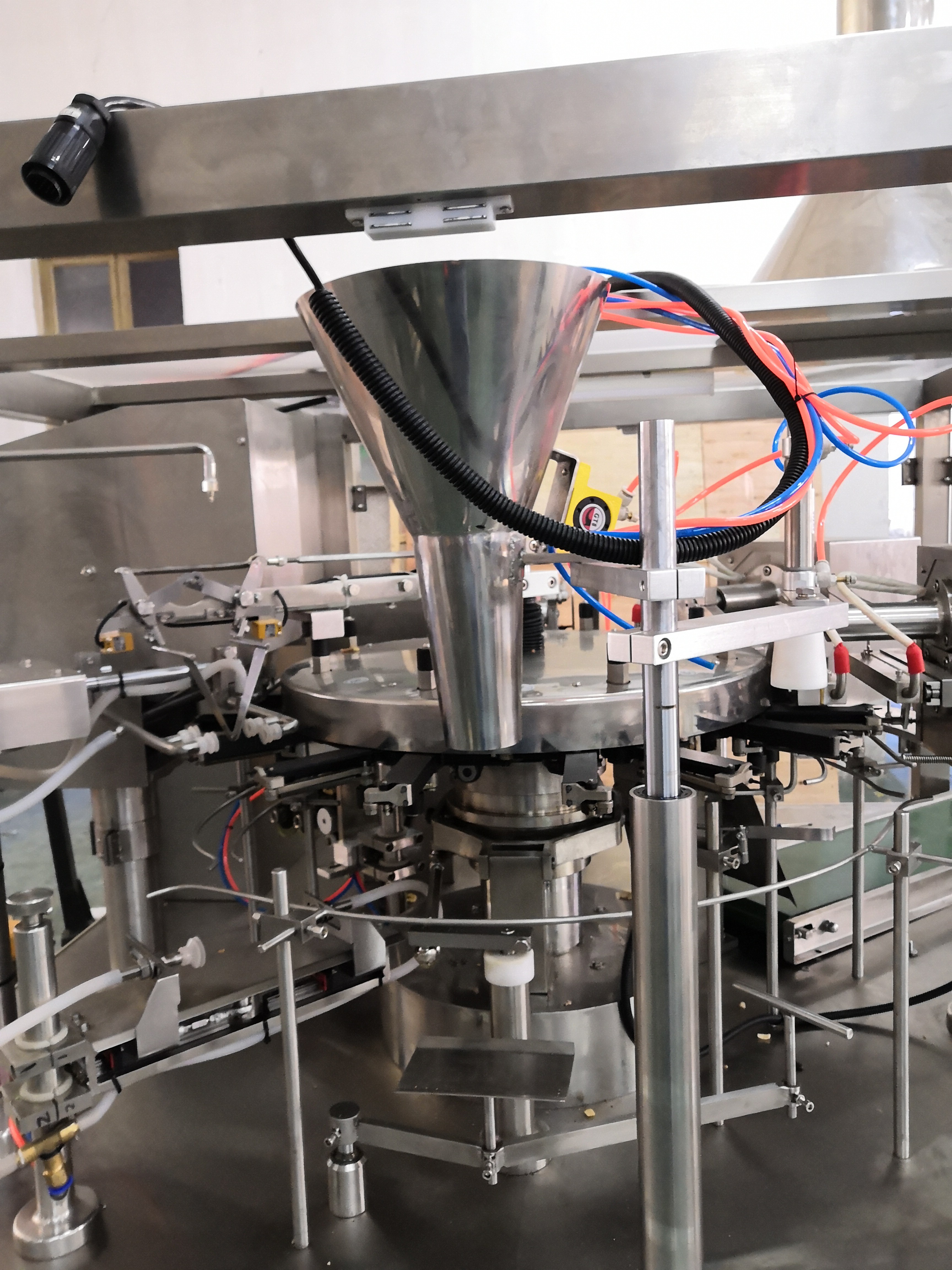 Cashew Nut 50 Bags / Min Multihead Weigher Packing Machine